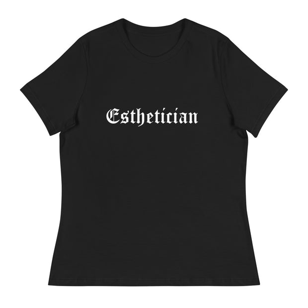 Old English Esthetician Relaxed T-Shirt