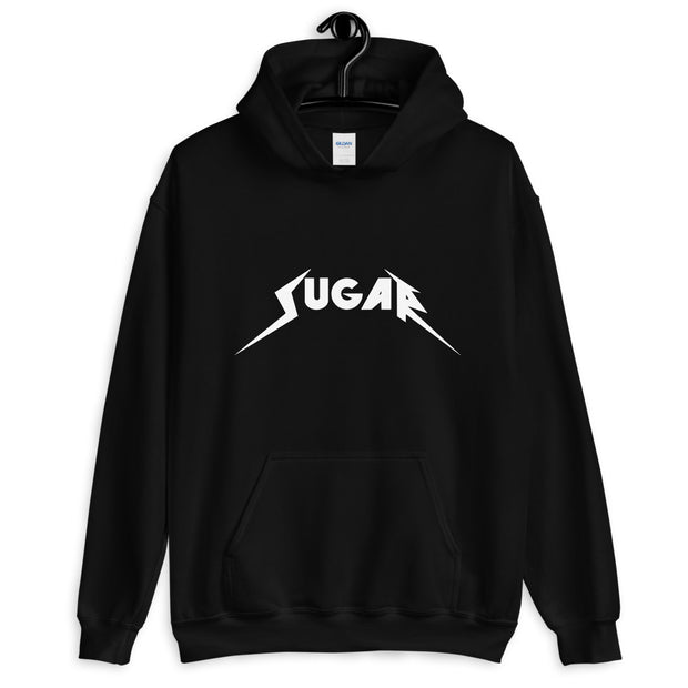 Unisex White "Sugar Metal" Hoodie