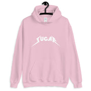 Unisex White "Sugar Metal" Hoodie